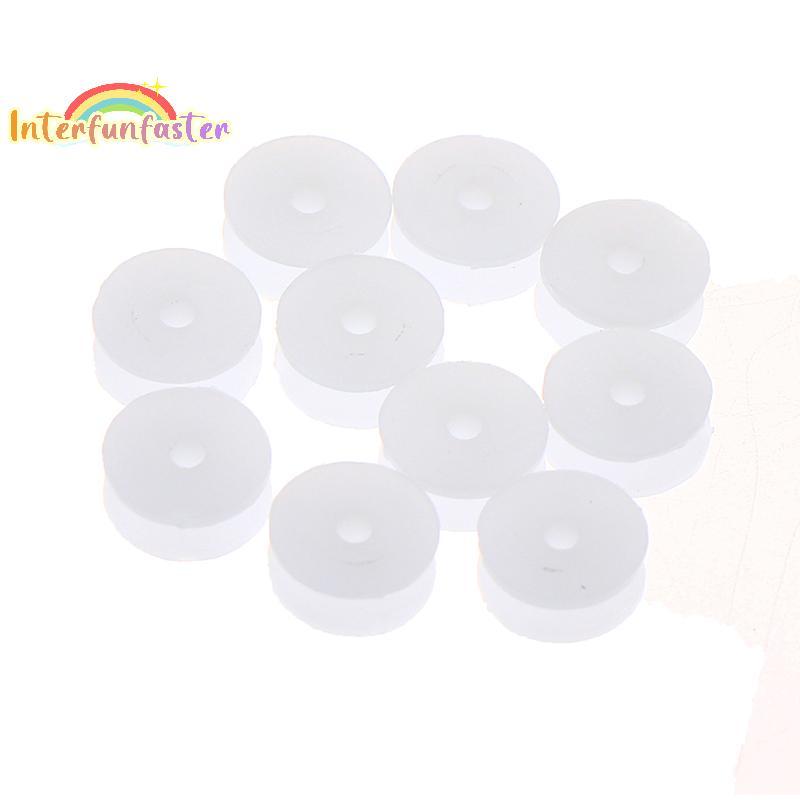 [Interfunfasterfunb] 10PC 2 * 9.3mm Roda De Polia De Plástico Micro Mini Rodas De Motor De Engrenagem Brinquedo Modelo D