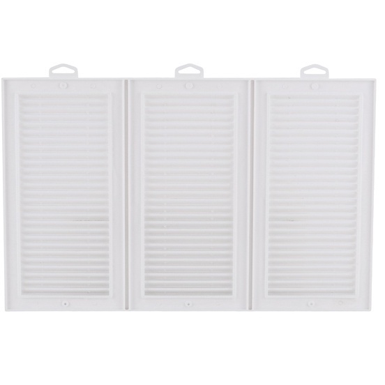 Grade Ventilacao Superfície Pvc 54x34cm Sem Tela Westaflex