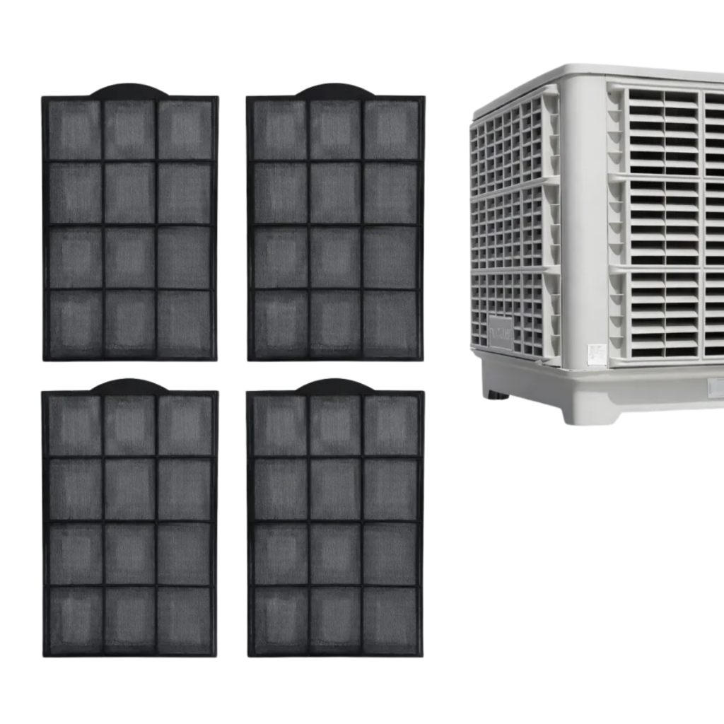 Kit 4 Telas Filtro G3 para Climatizador Evaporativo SA20 20.000 a 23.000 m³/h