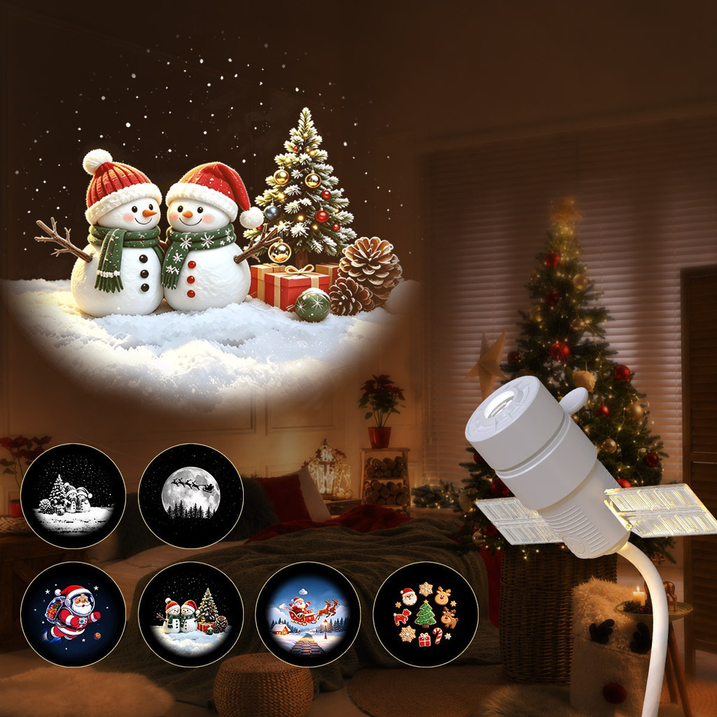 2-in-1 Mini Starry Sky Galaxy Projector Lamp, Christmas Gift, Living Room and Bedroom Decor