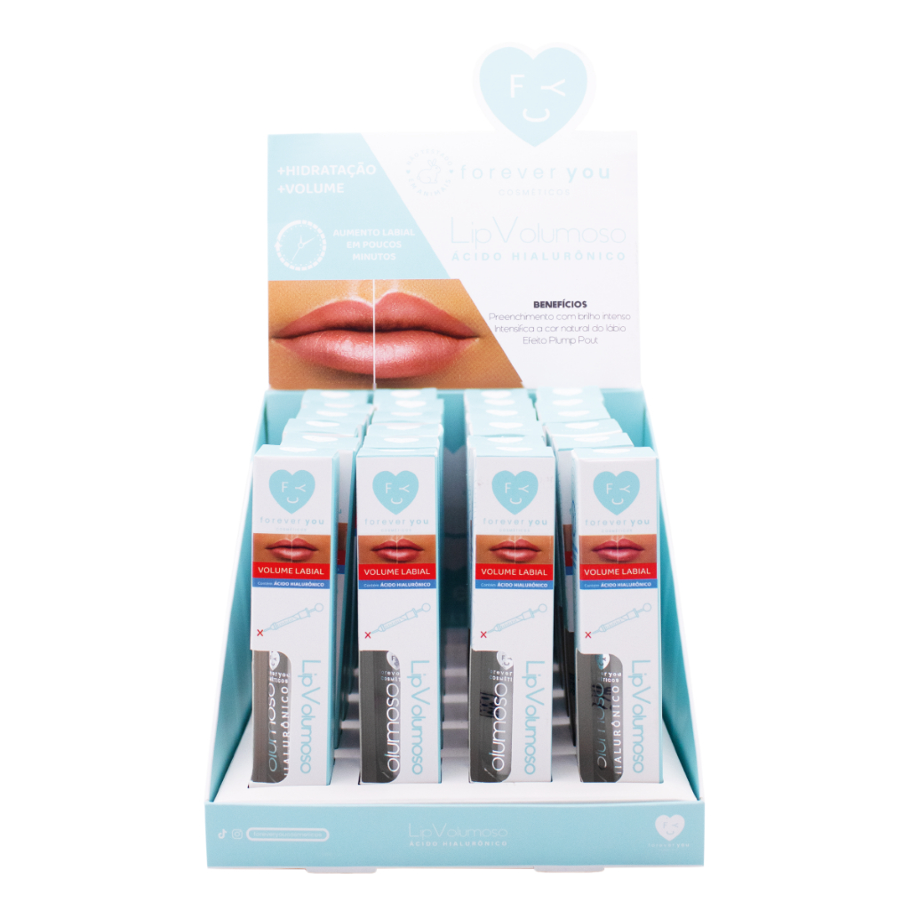Box Gloss Lip Volumoso Foreveryou Cosmeticos