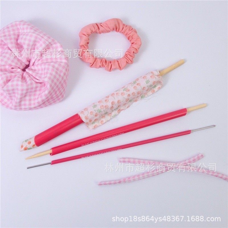Fabrictubeturner costura tecido Flipper rosa tecido Flip ferramenta enrolamento 3 conjuntos um conjunto