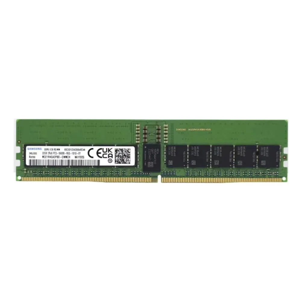 Memória 32gb Ddr5 4800mhz Ecc Udimm Samsung M324r4ga3bb0-cqk
