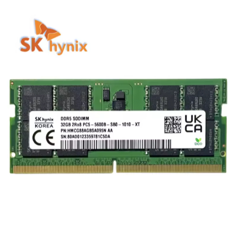 Memoria Ram DDR5 32GB Notebooks SK HYNIX para Notebook PC5-5600mhz SODIMM Upgrade Laptop
