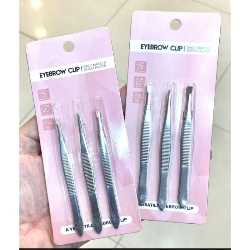 Kit de Pinças para Sobrancelhas Eyebrow Clip - Seu Ajudante de Maquiagem Diário!