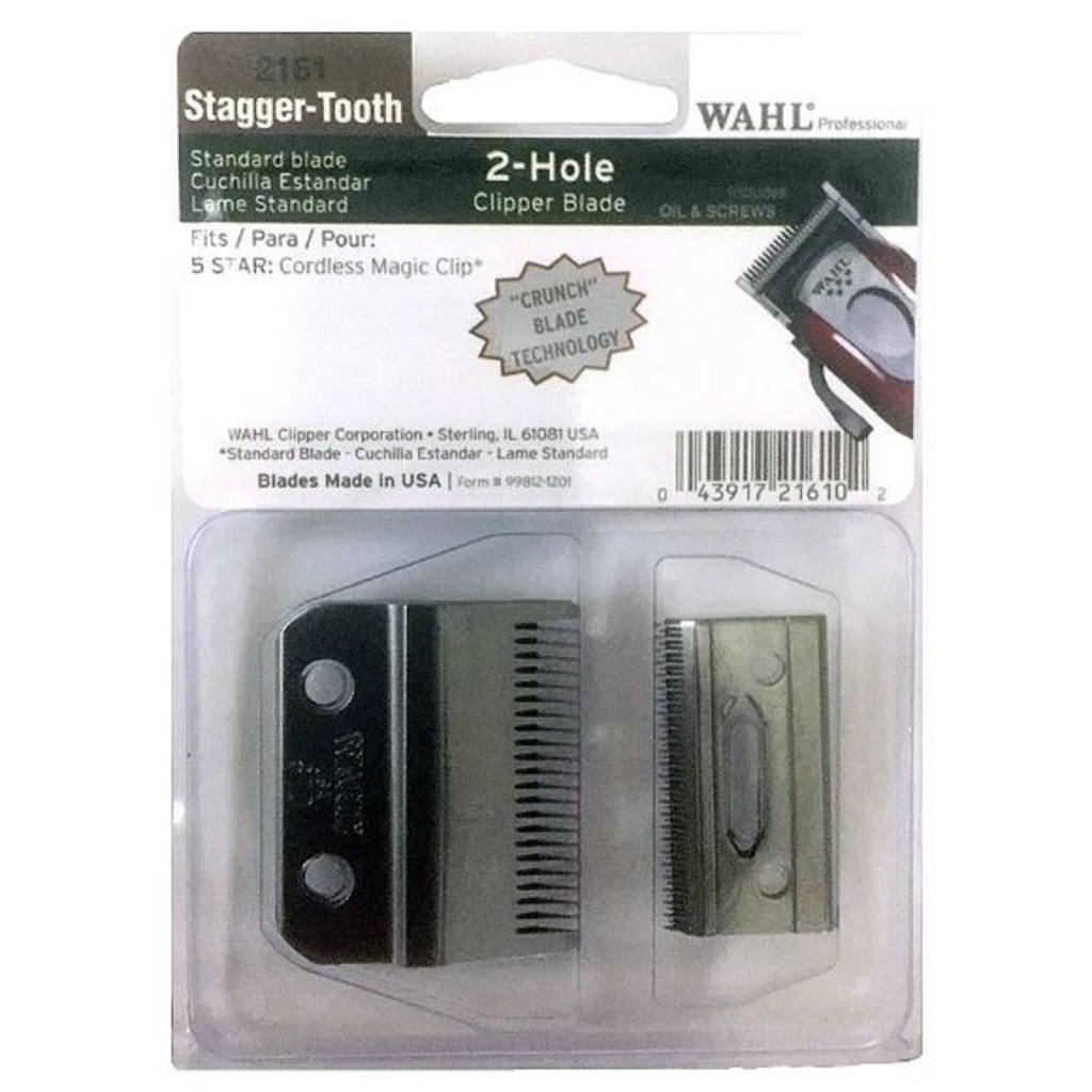Lamina Wahl Modelo 2161 Cordeless Magic Clip Stagger--Tooth Clipper Blade