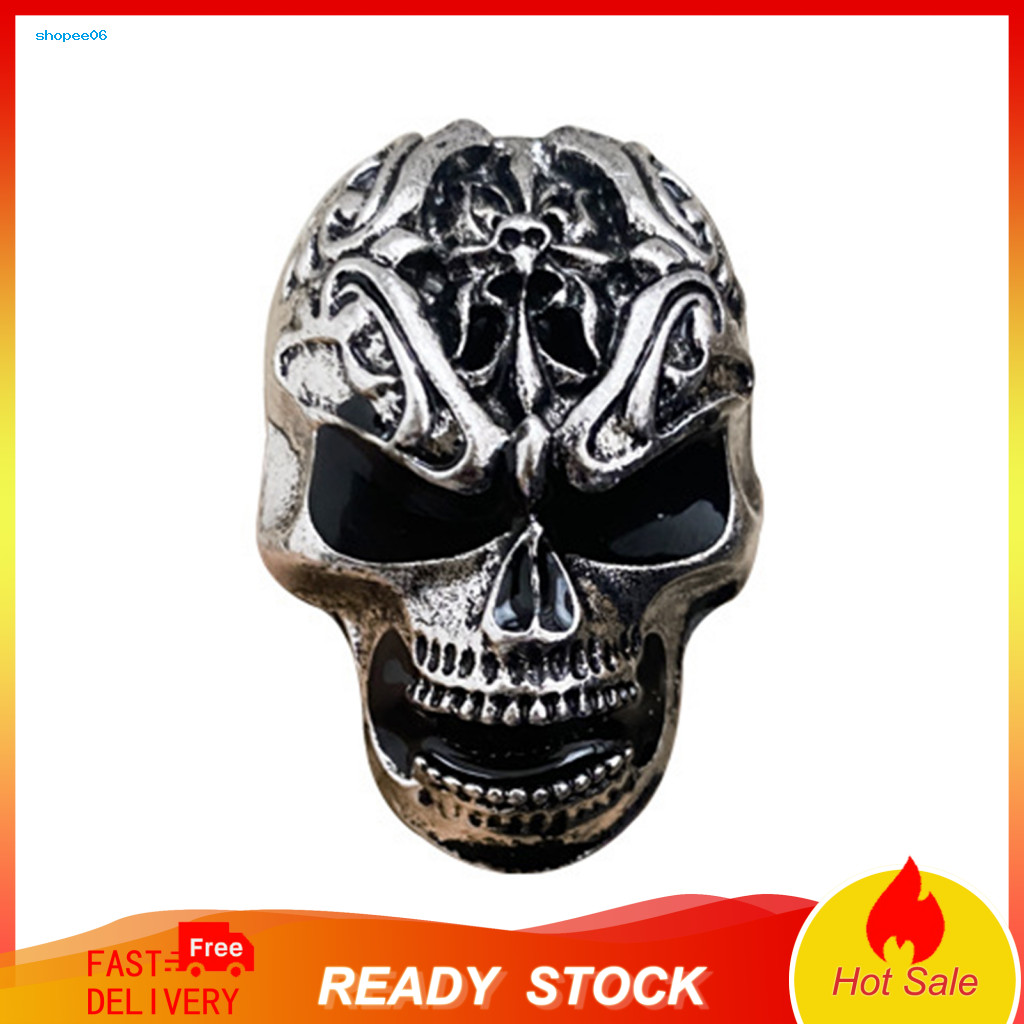 Car Air Outlet Freshener Alloy Skull Vent Clip – Long-lasting Fragrance Odor Removal Aromatherapy Diffuser Stylish Acc