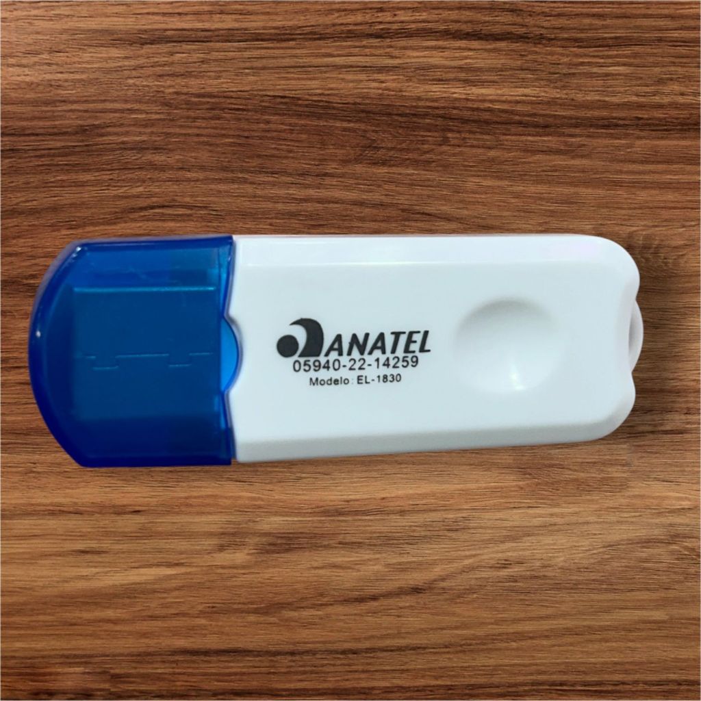 🔌 Receptor Bluetooth USB EL-1830 – Dongle Sem Fio para Computador, Música e Conexão
