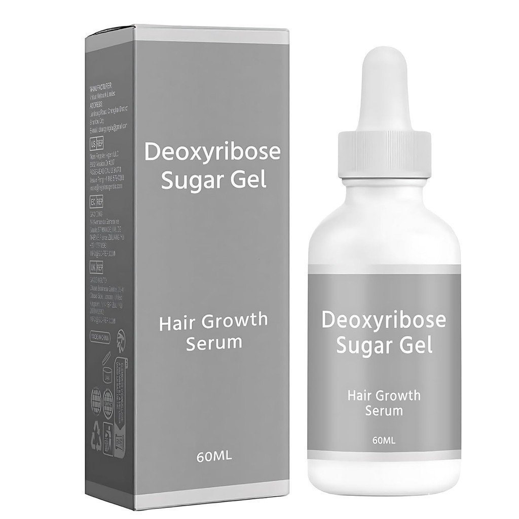 Gel de Crescimento Capilar com Glico-D-ribose, Sérum de Crescimento Capilar com Glico-2-Deoxi-D-ribose, Deso EASU