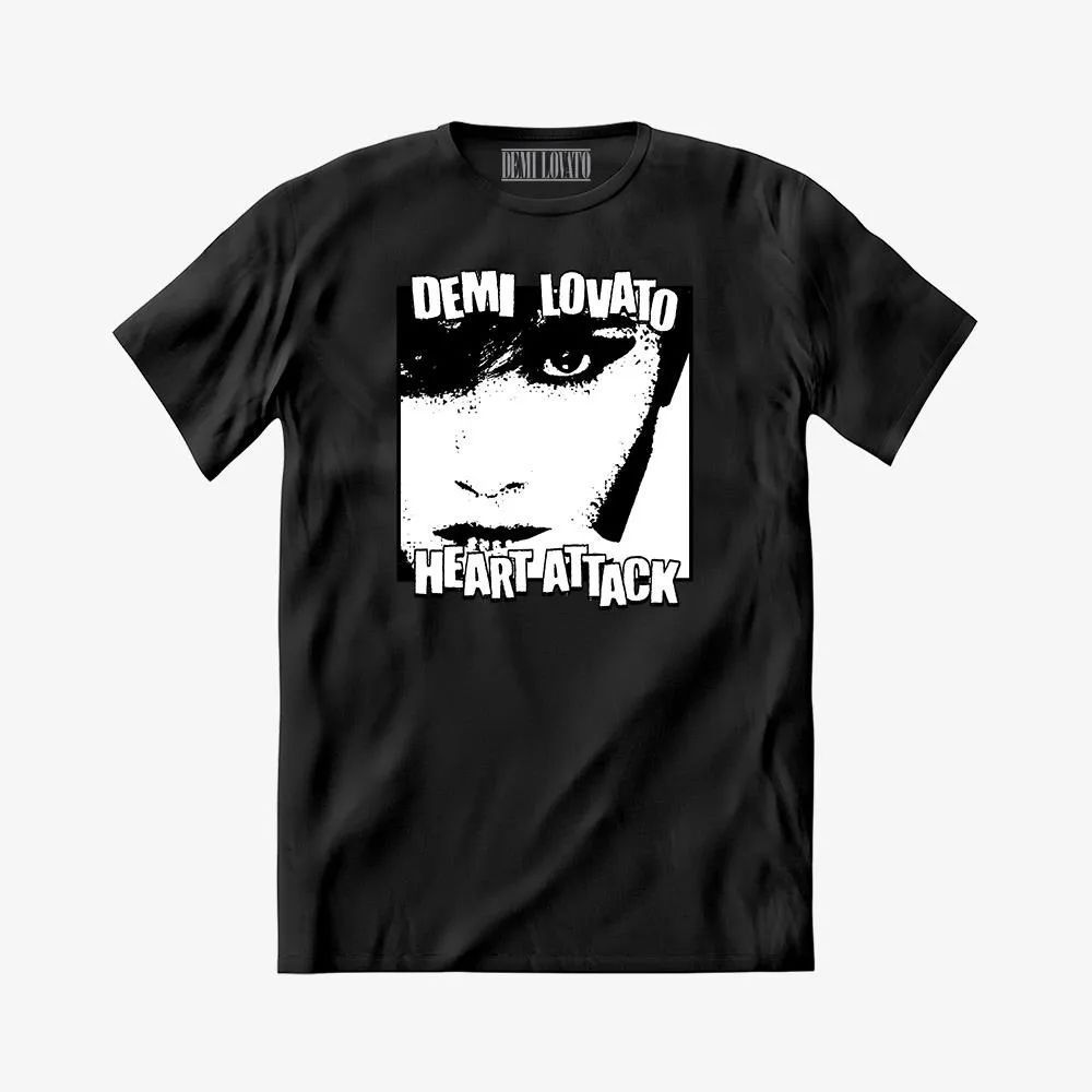 CAMISETA DEMI LOVATO - HEART ATTACK ANNIVERSARY UNIVERSAL MUSIC Camisa 100% Algodão