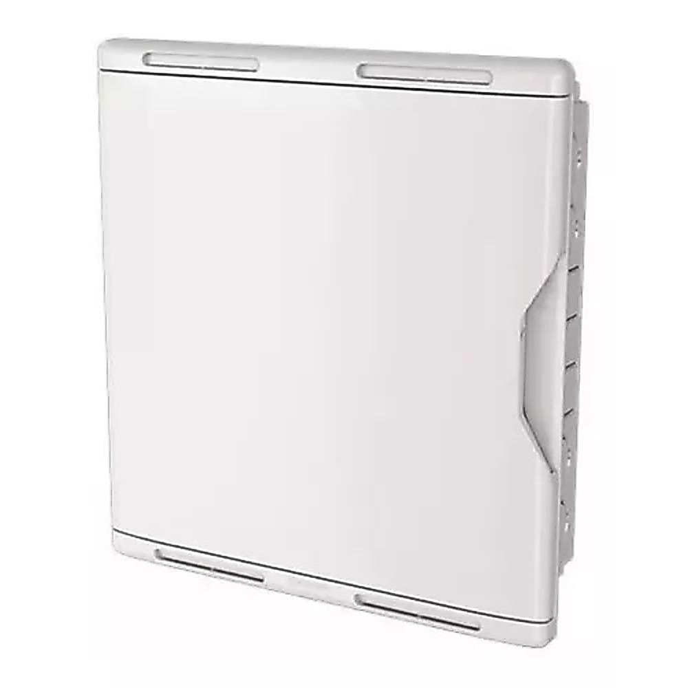 QUADRO SISTEMA VDI EMBUTIR 30X35 TV/REDE/TELEFONE PVC RESISTENTE - KRONA