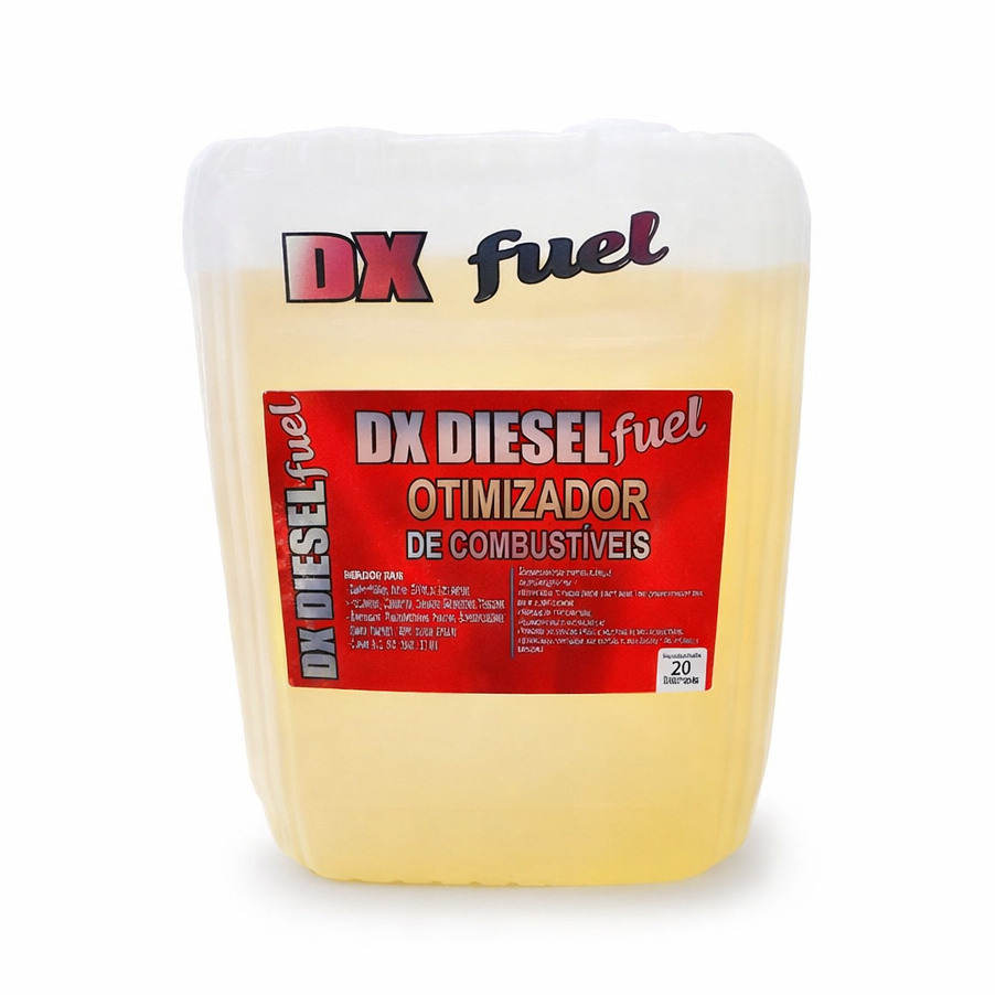 Aditivo de Combustível Diesel 20 Litros DX Fuel Otimizador Economia S10 S500 Biodiesel Trata até 20.000 litros