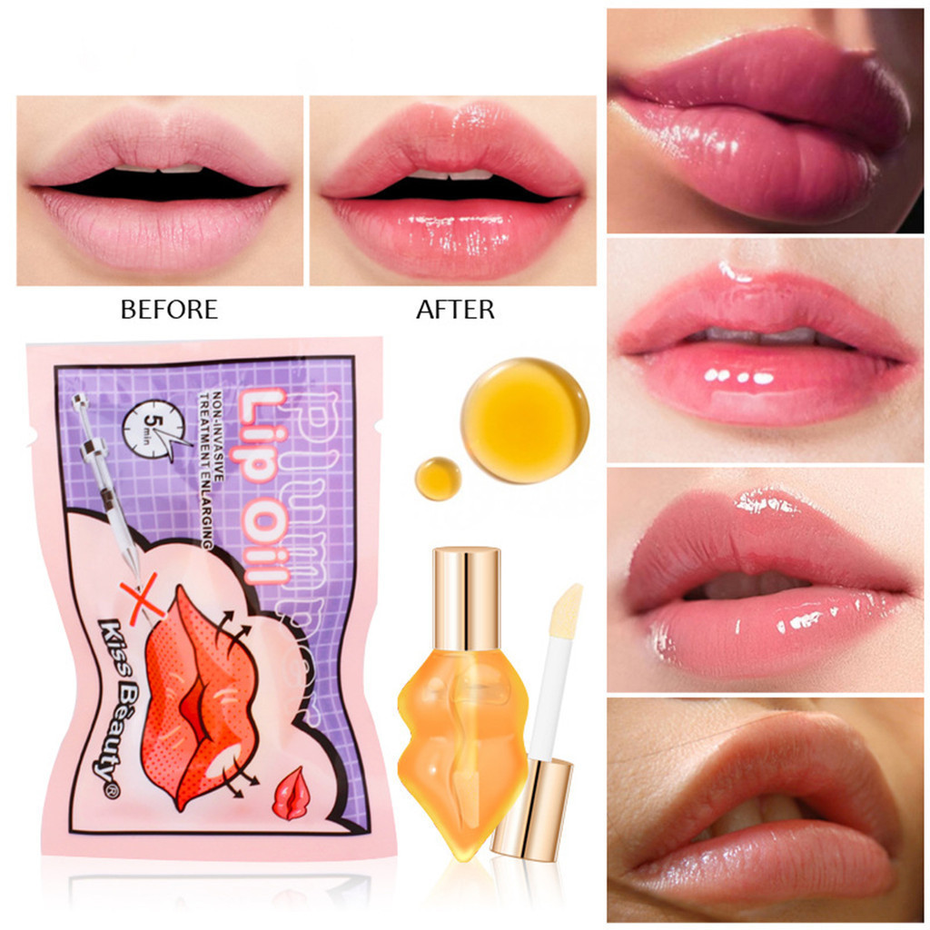 Gengibre Menta Lip Enhancement Glaze Plump Hidratante Líquido De Boca Grande