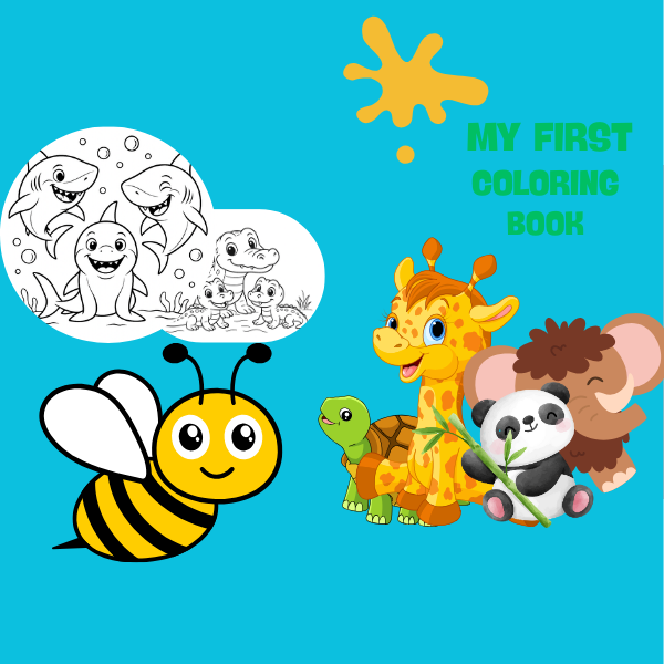 First Coloring Animals