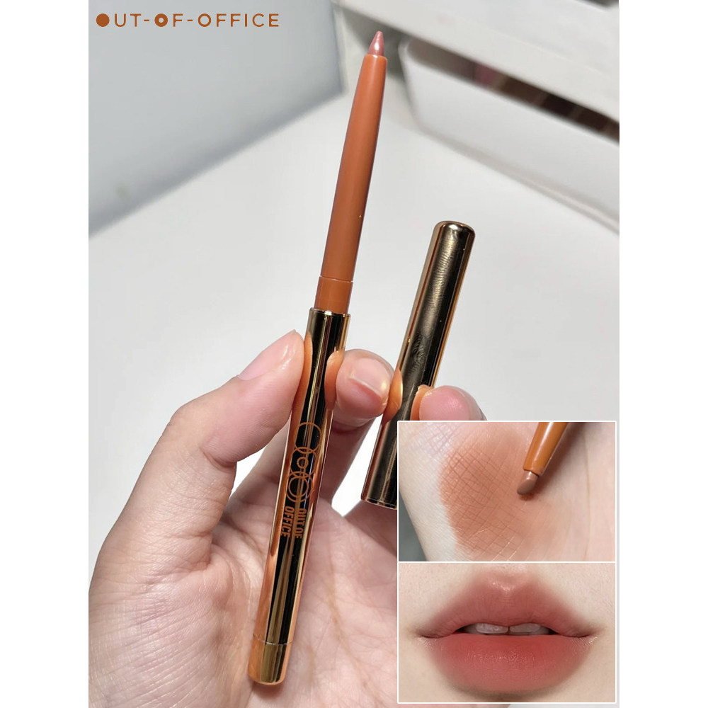 Outofoffice Lip Liner ooo Lip Liner À Prova D 'Água de Longa Duração Genuíno Lápis Labial Cor Nude Lip Enhancement Outli
