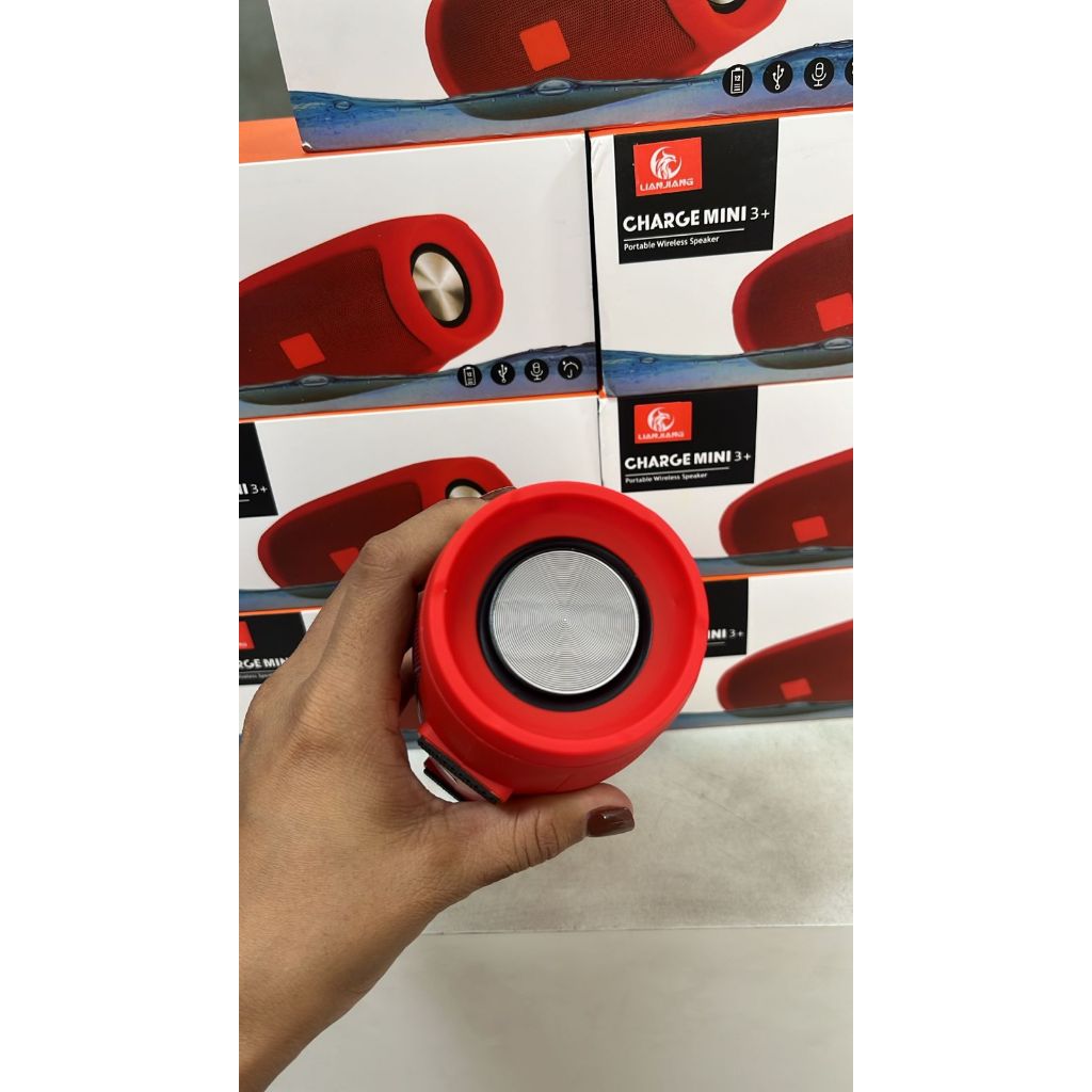 Caixa de som Charge 3 mini + pequena ccom alta potencia Bluetooth pendriver radio