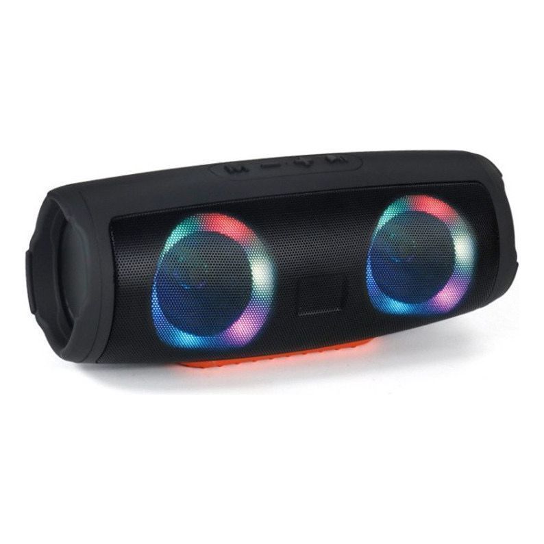 Caixa de som Bluetooth Resistente a Água com Alto Falante Duplo Luz RGB modelo Charge AL-G19 Altomex