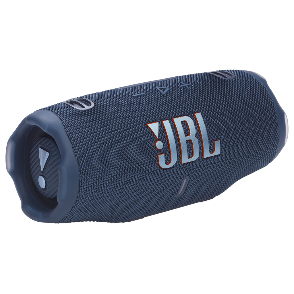 Caixa De Som Portátil Charge 6 Azul Bluetooth À Prova D'Água e Resistente a Quedas Bluetooth