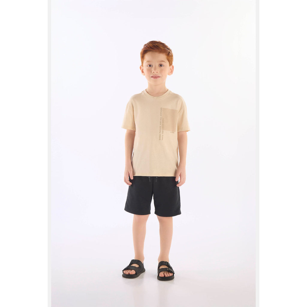 Conjunto Camiseta Around You Bermuda Up Baby