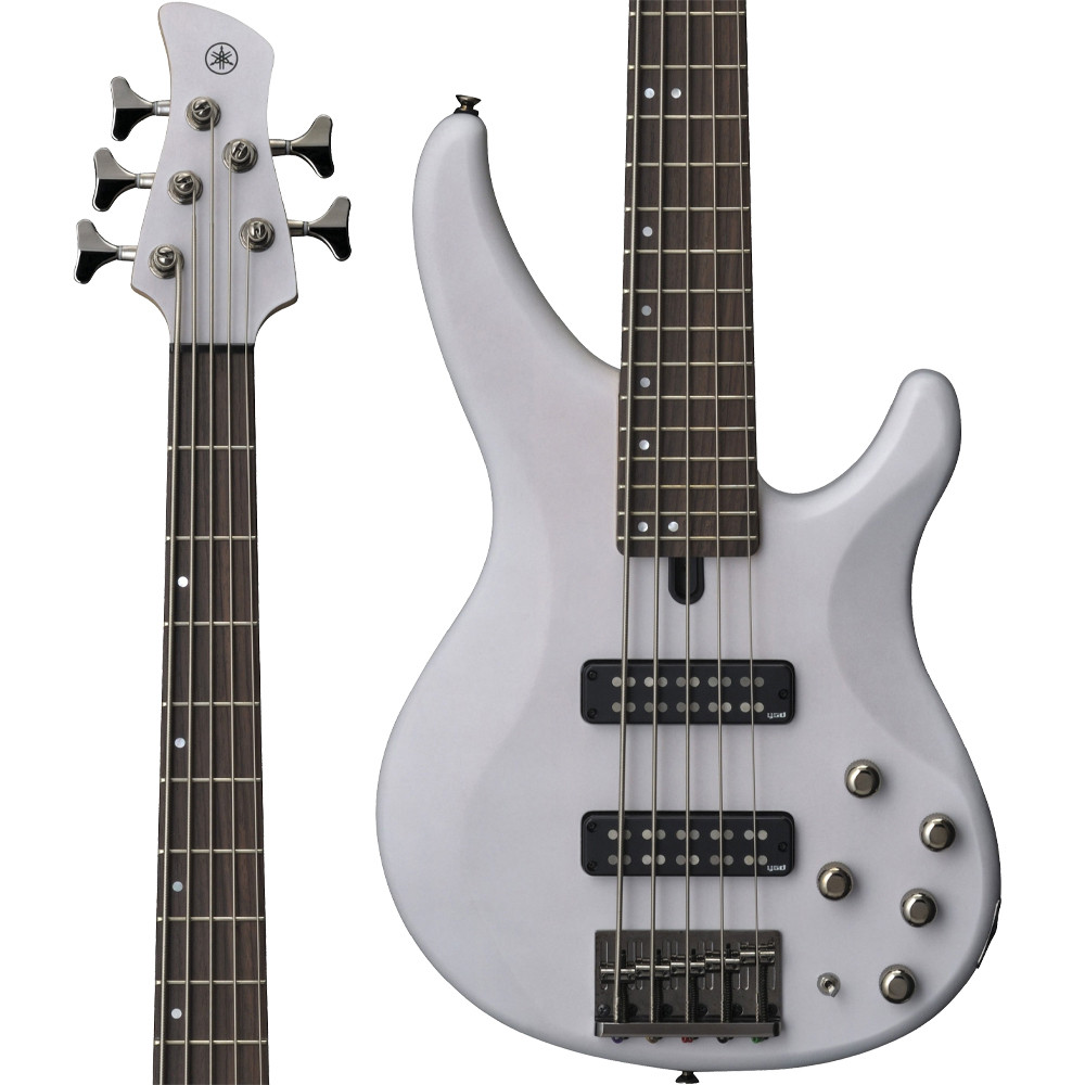 Contrabaixo Yamaha TRBX505 5 Cordas Ativo Translucent White