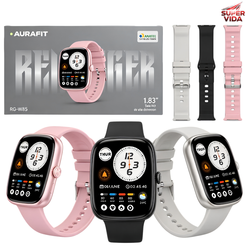 Smartwatch Revenger Tela HD 1,83