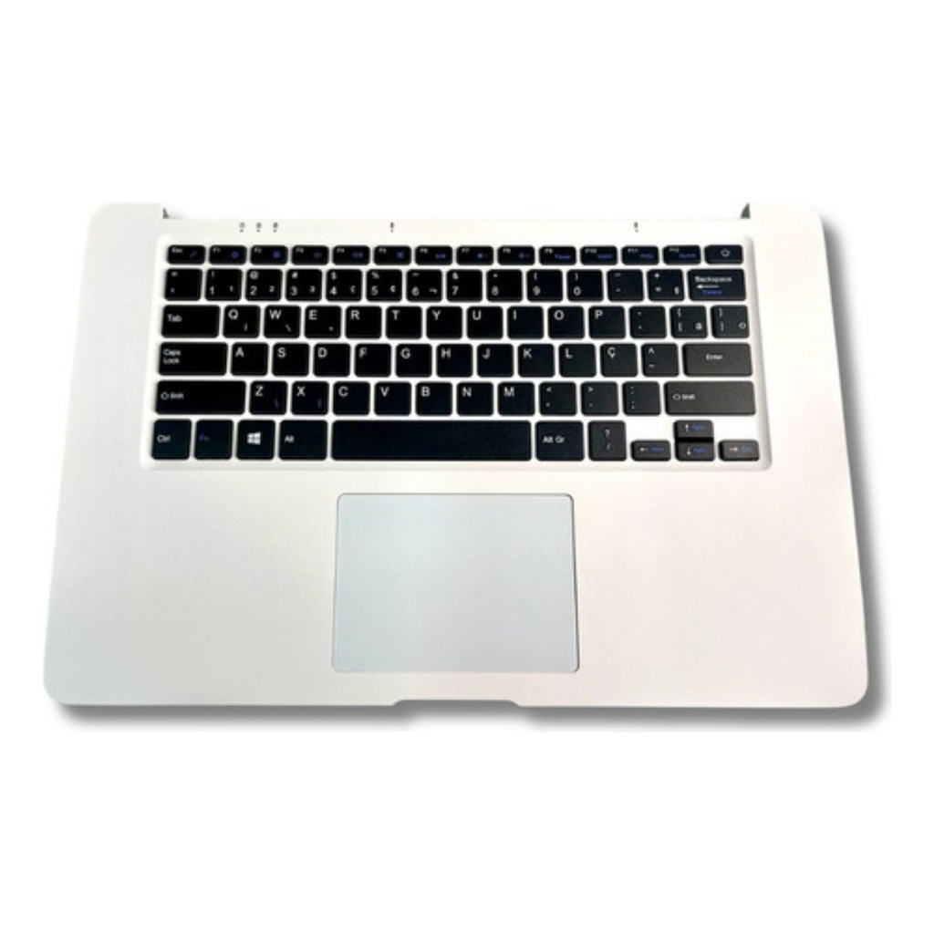 Teclado Touchpad P/ Notebook Multilaser Legacy Wt1406 Branco