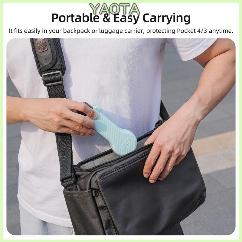 Yao Camera Carry Shell Slot Filtro Para Pocket 4 3 Flip Open Protect