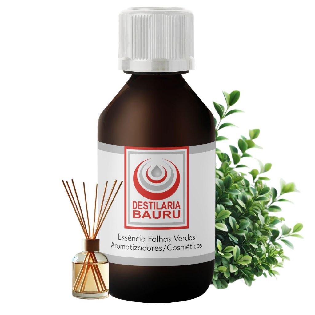 Essência Folhas Verdes Uso Aromatizadores/Cosméticos - 100 ml