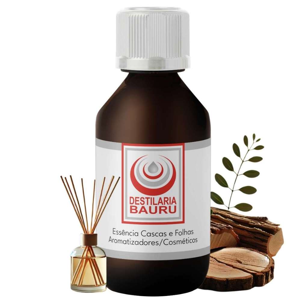 Essência Cascas e Folhas Uso Aromatizadores/Cosméticos - 100 ml