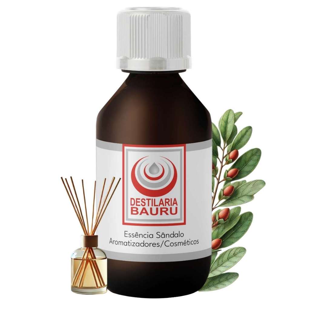 Essência Sândalo Uso Aromatizadores/Cosméticos - 100 ml