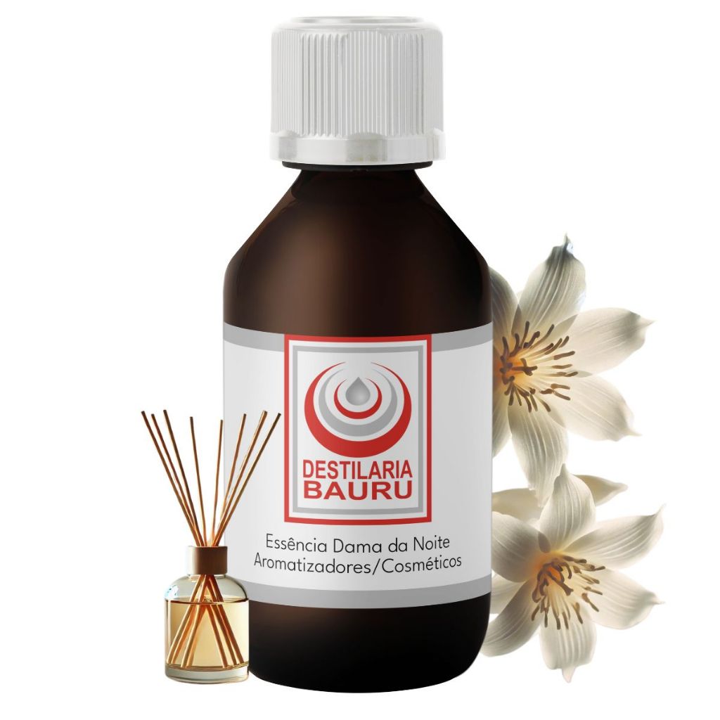 Essência Dama da Noite Uso Aromatizadores/Cosméticos - 100 ml