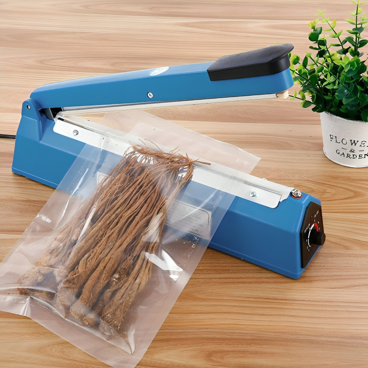 Seladora Manual Sela Embalagem Eletrica Alimentos Termica 20 CM 110v 300w