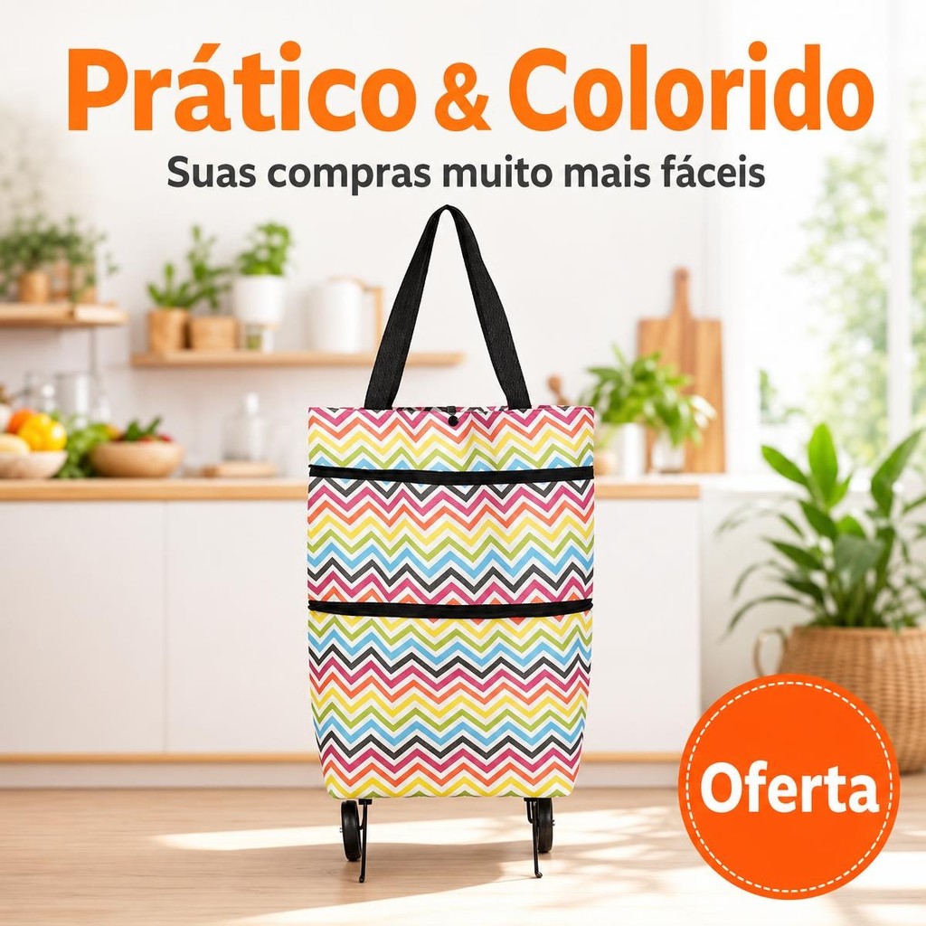 1/2 Unidades  Bag De Compras Com Roda Design De Arrasto Plegável Portátil Armazenamento 3D Regulação De Capacidade