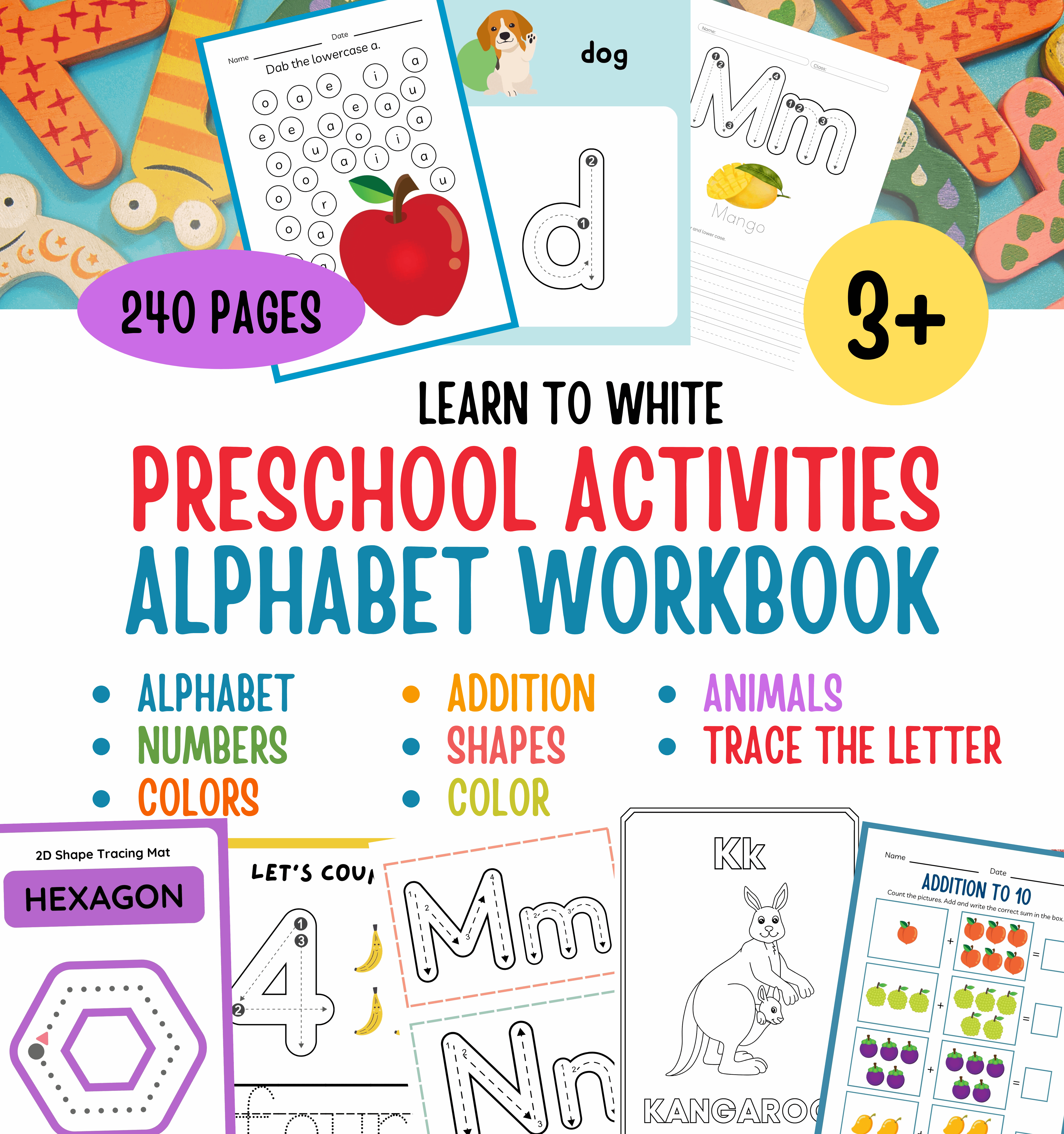 Workbook Activities Preschool