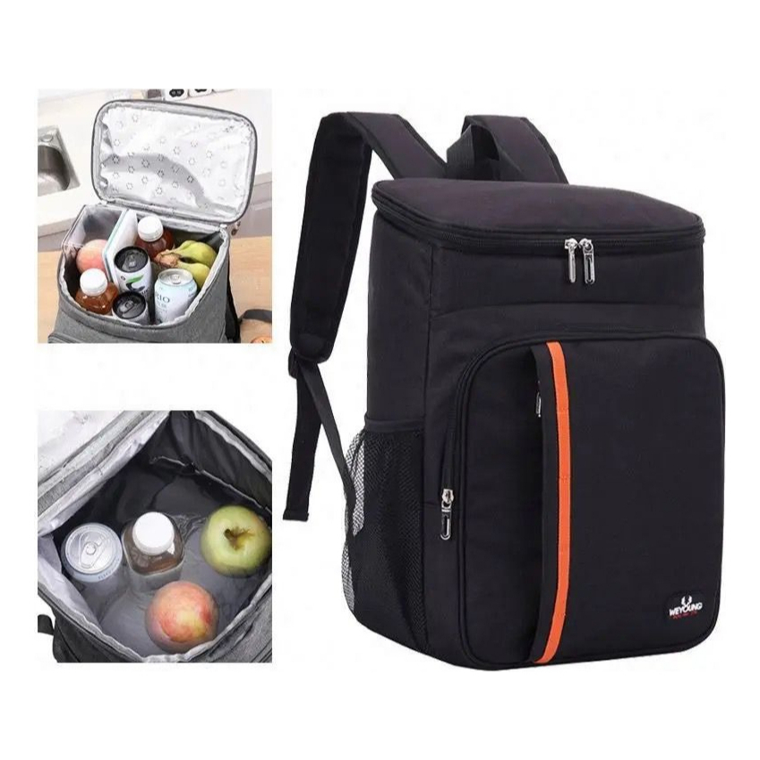 Mochila Térmica Impermeável 30L Tecido Oxford Conserva Temperatura Reforçada e Prática para Viagens