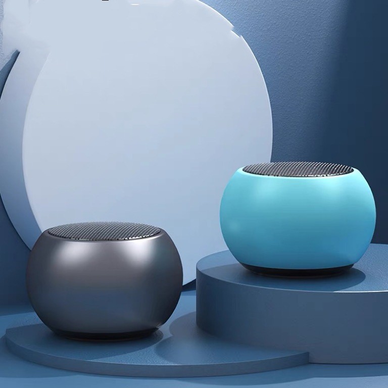 Caixa de Som Bluetooth M3 TWS 3W Metal Potente Portátil Bateria Longa Duração