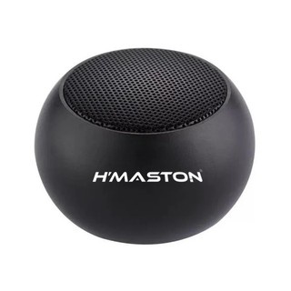 Caixa De Som Portatil Tws Metal Mini Speaker Bluetooth Amplificada 3w H'Maston