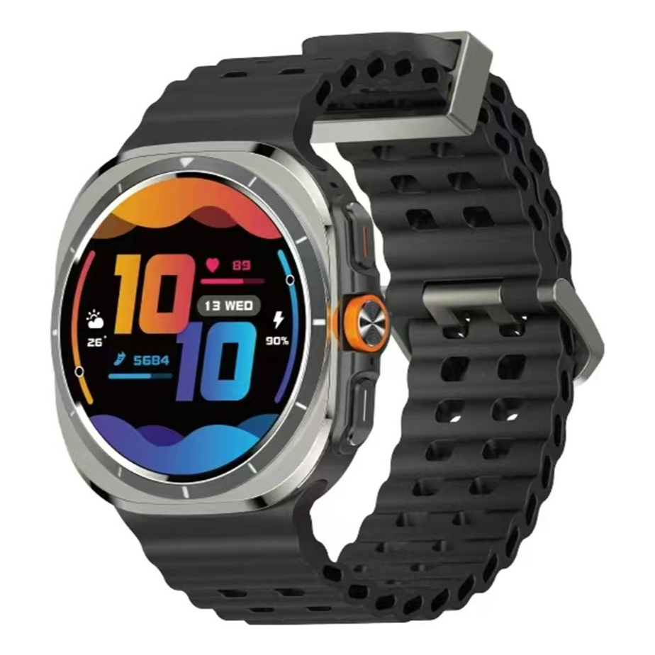 Smartwatch Peining PEI-WAT9 AMOLED 1.43” | Bluetooth 5.3 | À Prova d’Água 1ATM | Android e iOS | Metal