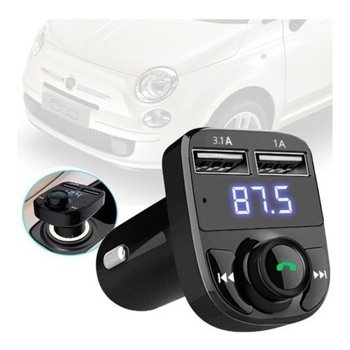 Adaptador Bluetooth Conversor Fm Universal Fiat 500