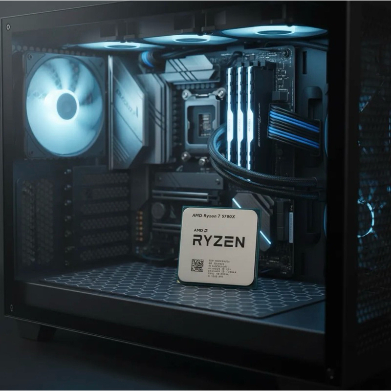 Processador AMD Ryzen 7 5700X 8C/16T 4.6GHz AM4 OEM Novo Blister