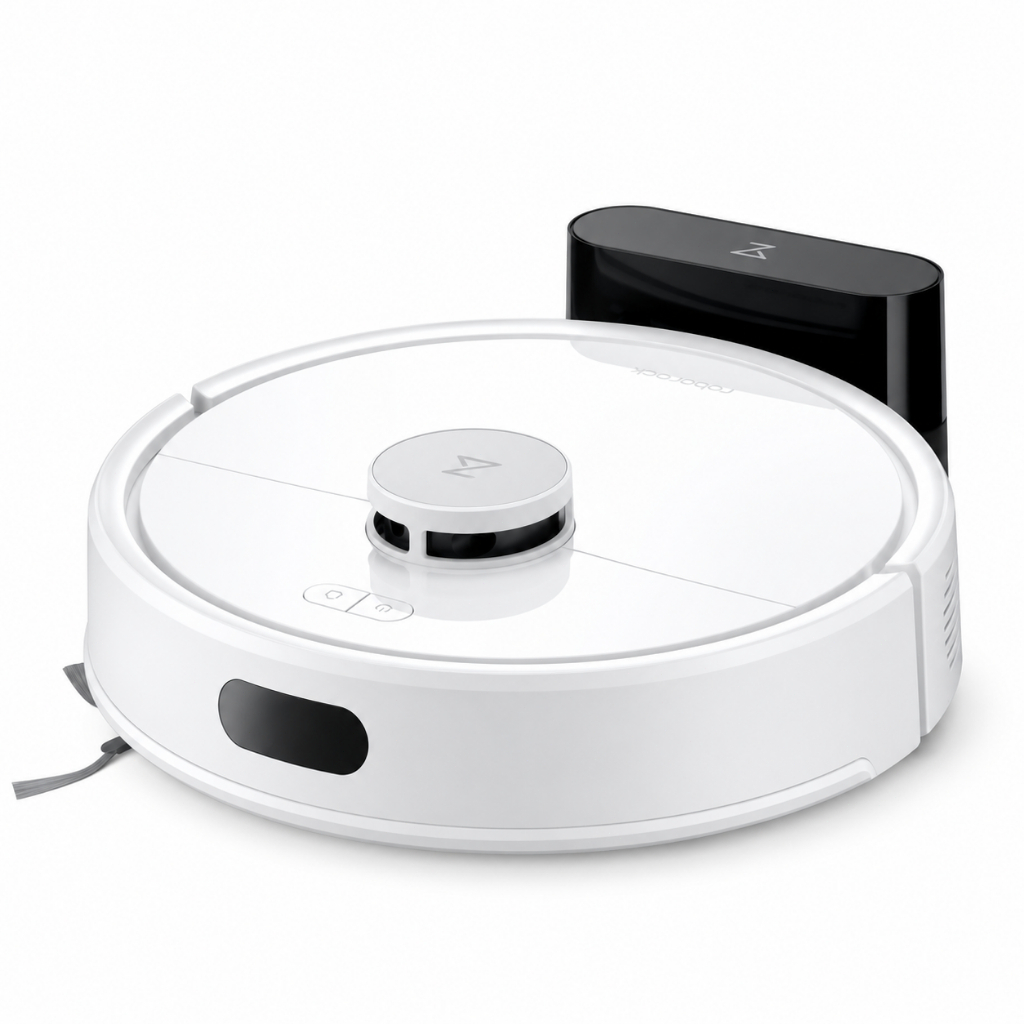 Robô Aspirador de Pó Roborock Q7 BF 8000Pa Navegação LiDAR Mapeamento 400ml Bateria 3200mAh Wi-Fi 220V Pet Tapetes
