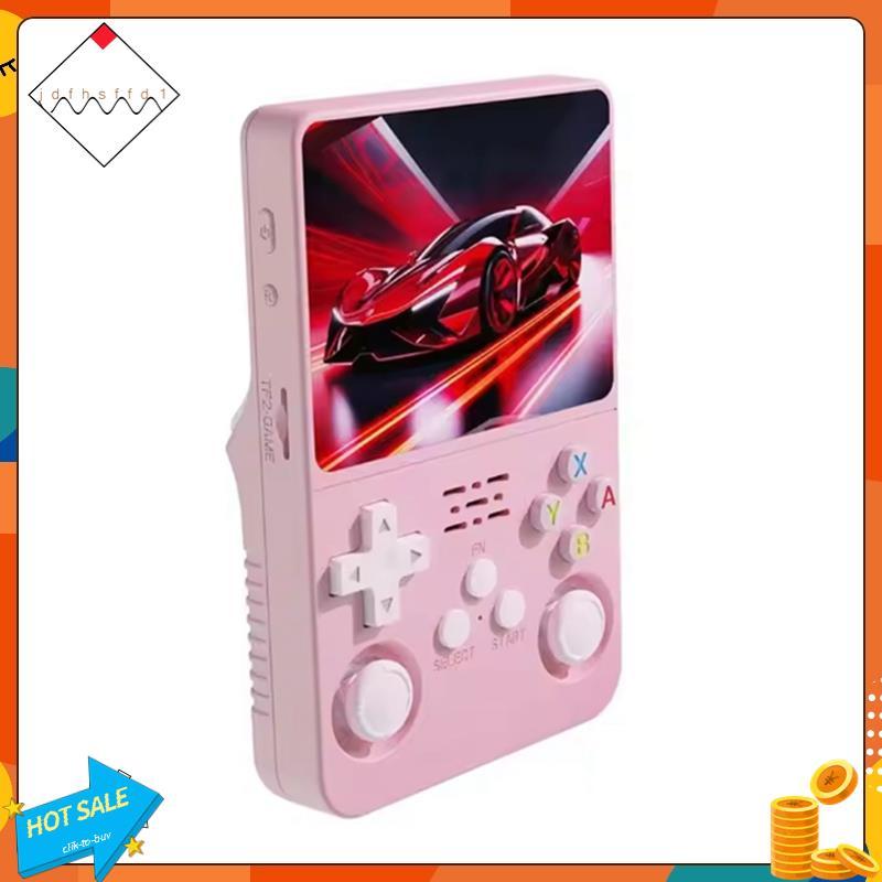 [Promover J] Console De Jogos Portátil Estilo Retrô R36S Tela IPS De 3.5 Polegadas Joystick 3D Duplo 3200mah Bateria 64G