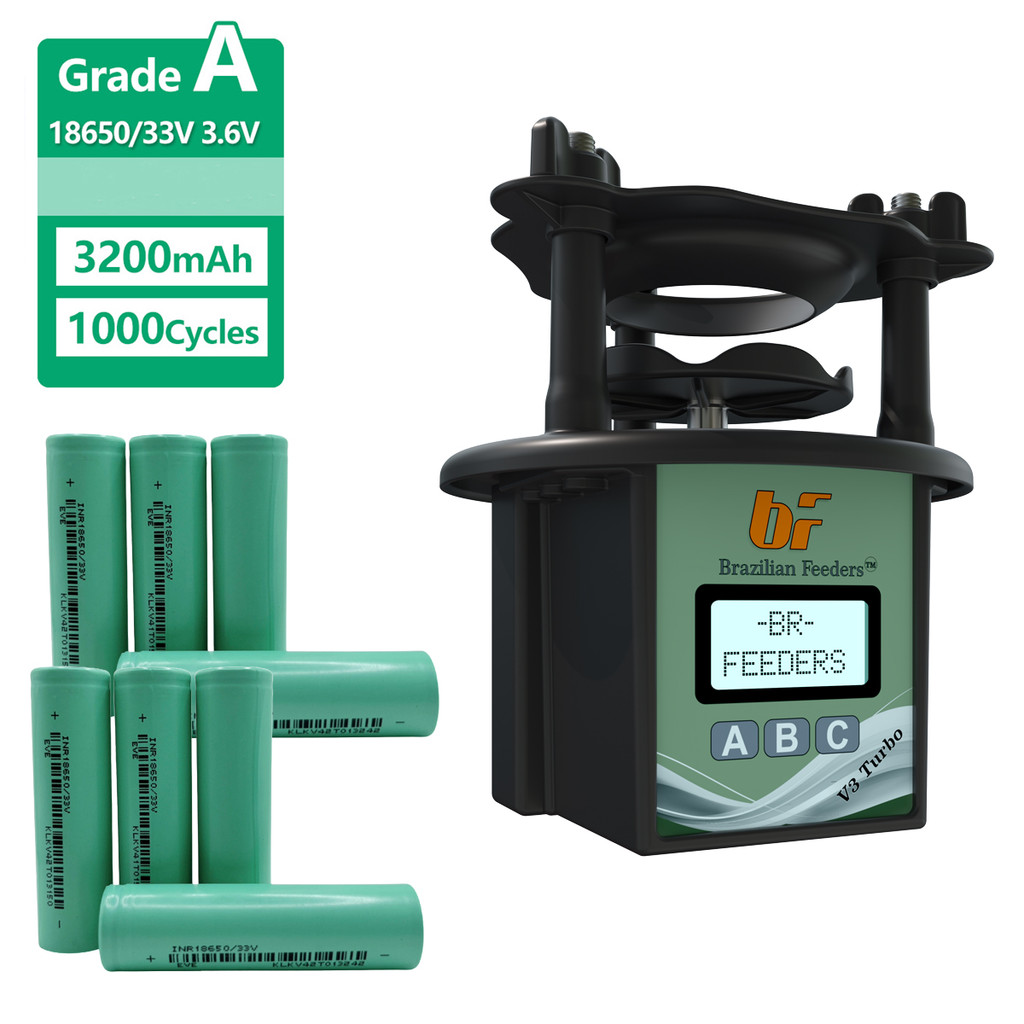 Quite Alimentador Automático BF V3 + 8 18650 - 3200Mah
