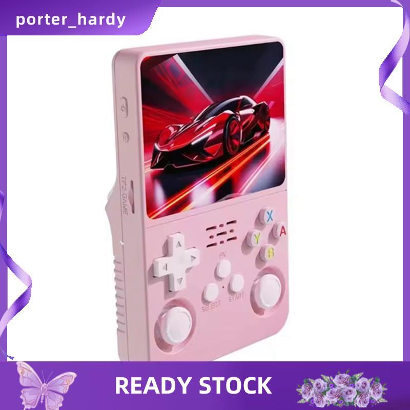 Console De Jogos Portátil Estilo Retrô R36S Tela IPS De 3.5 Polegadas Joystick 3D Duplo 3200mah Bateria 64G