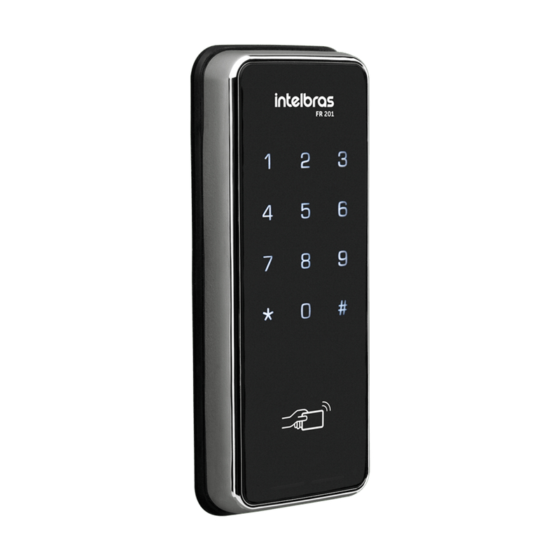 Fechadura Digital Touch Screen FR 201 Intelbras Senha ou Tag