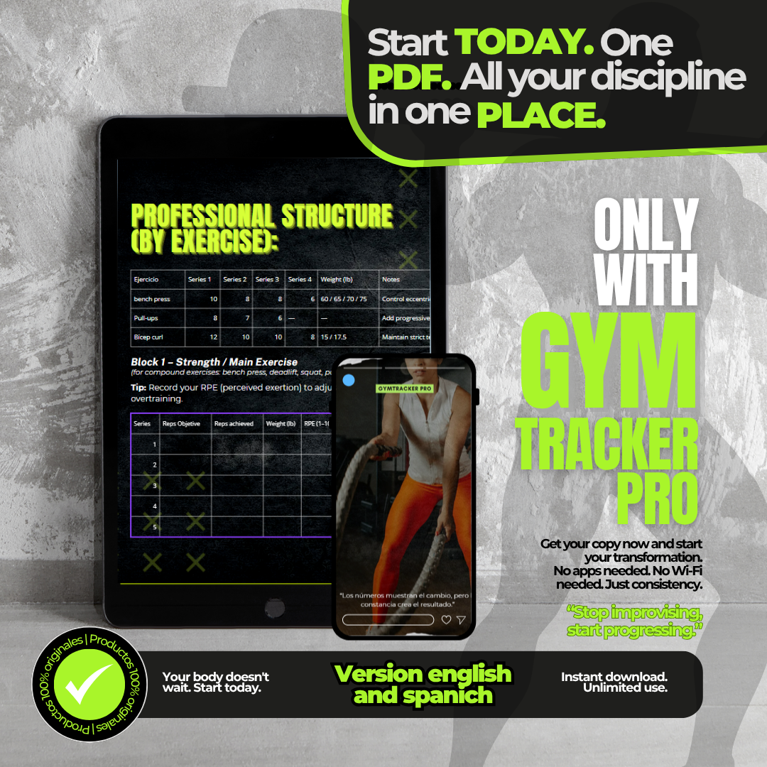 GymTracker Pro: Tu Aliado Digital para Entrenamientos Efectivos