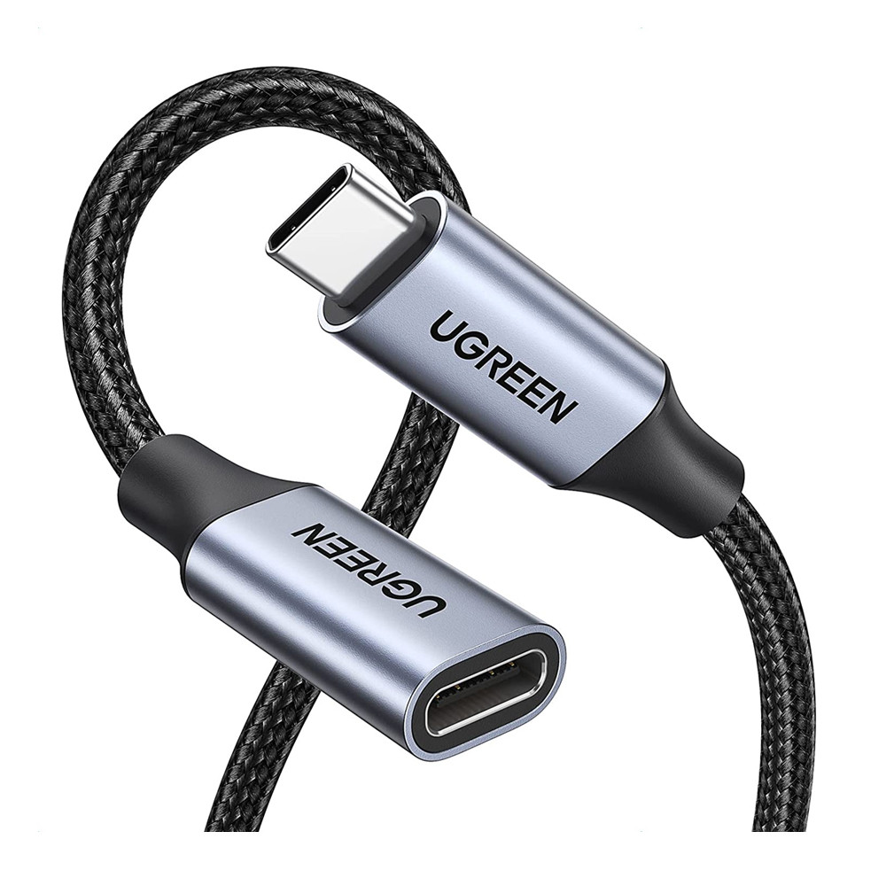 Ugreen Cabo Usb-C Extensor Macho/Fêmea 1M + Case Acessórios(K-4888-3713)