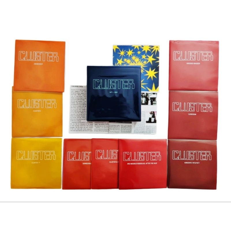 BOX-SET CLUSTER 1971-1981 MINI-LP (FAN-MADE)