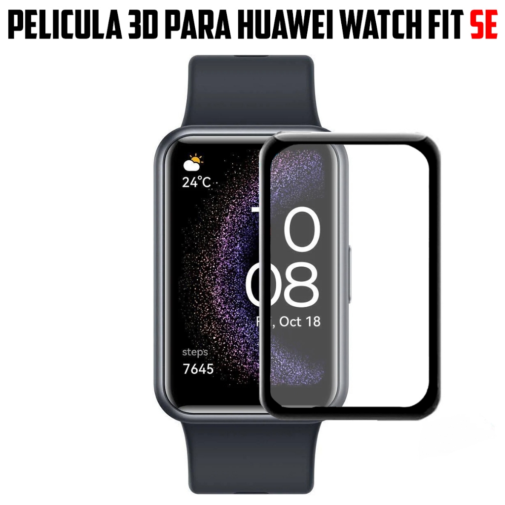 Película 3d Proteção Tela Para Smartwatch Huawei Watch Fit SE Special Edition