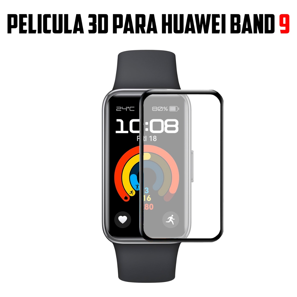 Película 3d Proteção Tela Para Smartwatch Huawei Band 9